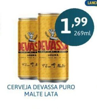 Cerveja Devassa puro Malte lata 269ml