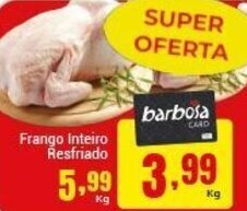 Barbosa Supermercados Frango Inteiro Resfriado 1kg oferta