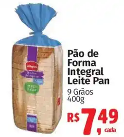 Supermercados Mateus Pão de Forma Integral Leite Pan 9 Grãos oferta