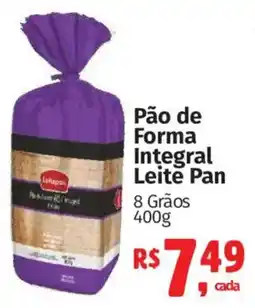 Supermercados Mateus Pão de Forma Integral Leite Pan 8 Grãos oferta