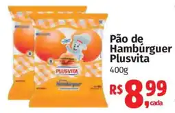 Supermercados Mateus Pão de Hambúrguer Plusvita oferta