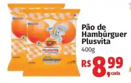 Supermercados Mateus Pão de Hambúrguer Plusvita oferta