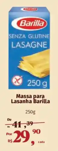 Supermercados Mateus Massa para Lasanha Barilla oferta