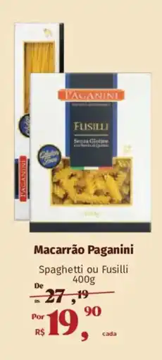 Supermercados Mateus Macarrão Paganini oferta