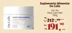 Supermercados Mateus Suplemento Alimentar On Cells oferta