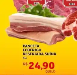 Assaí Atacadista Panceta ecofrigo resfriada suína oferta