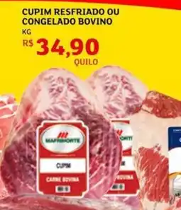 Assaí Atacadista Cupim resfriado ou congelado bovino oferta