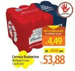 Atacadão Cerveja Budweiser oferta