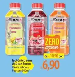 Atacadão Isotônico sem Açúcar Sorox oferta
