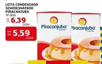 Assaí Atacadista Leite condensado semidesnatado piracanjuba oferta