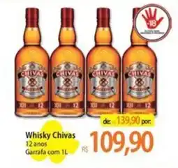 Atacadão Whisky Chivas 12 anos oferta