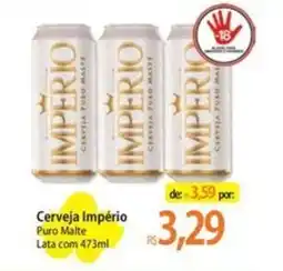 Atacadão Cerveja Império Puro Malte Lata oferta