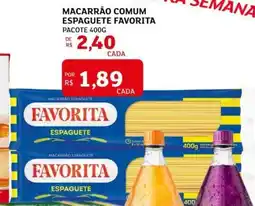 Assaí Atacadista Macarrão comum espaguete favorita pacote oferta