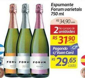 Comper Espumante Forum Varietais oferta