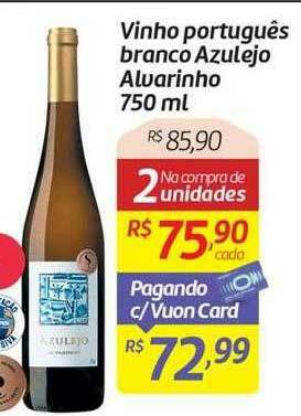 Comper Vinho Português Branco Azulejo Alvarinho oferta