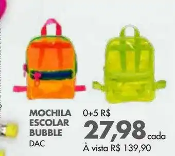 Mochila Escolar Bubble
