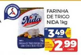 Supermercados Avenida Farinha De Trigo Nida oferta