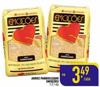 Mercantil Rodrigues Arroz parboilizado emoções kg oferta