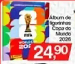 Supermercados Gricki Album de figurinhas Copa do Mundo 2026 oferta
