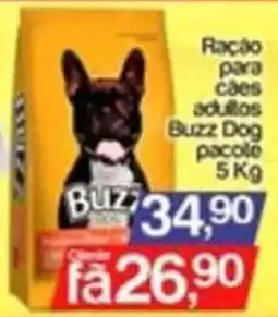 Supermercados Gricki Ração para caes adultos Buzz Dog pacole oferta