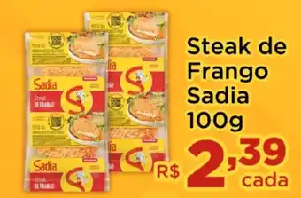 Steak de Frango Sadia