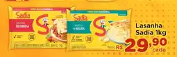Shibata Supermercados Lasanha Sadia oferta