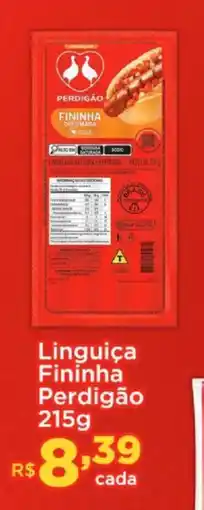 Shibata Supermercados Linguiça Fininha Perdigão oferta