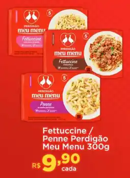 Shibata Supermercados Fettuccine / Penne Perdigão Meu Menu oferta