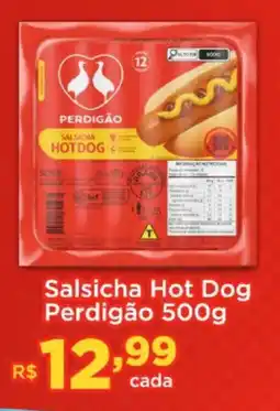 Shibata Supermercados Salsicha Hot Dog Perdigão oferta