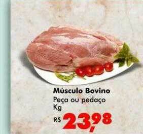Músculo Bovino Peça Ou Pedaço Kg