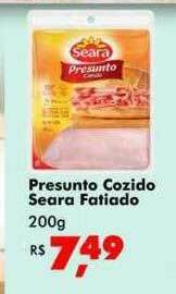 Big Box Presunto Cozido Seara Fatiado oferta