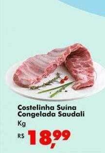 Big Box Costelinha Suina Congelada Saudali oferta