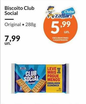 Biscoito Club Social