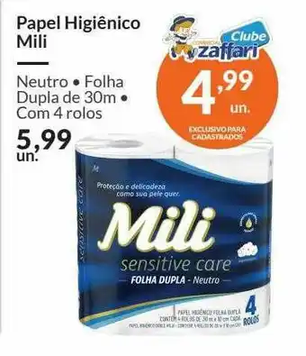 Papel Higiênico Mili