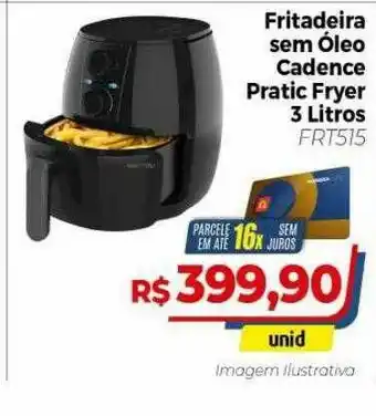 Hiper Moreira Fritadeira Sem óleo Cadence Pratic Fryer oferta