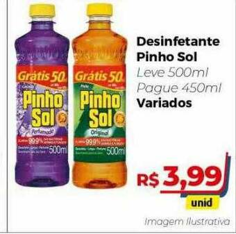 Desinfetante Pinho Sol