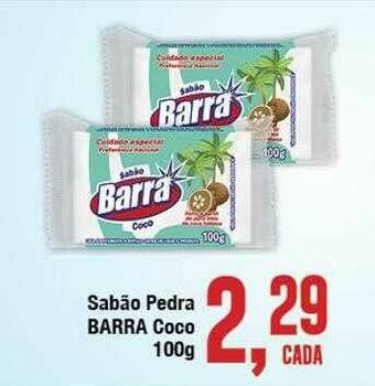 Rede Economia Sabão Pedra Barra Coco oferta