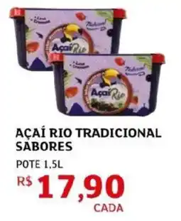 Assaí Atacadista Açaí rio tradicional sabores oferta
