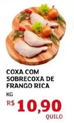 Assaí Atacadista Coxa com sobrecoxa de frango rica oferta