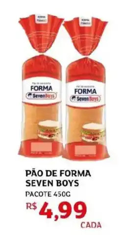 Assaí Atacadista Pão de forma seven boys oferta