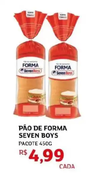 Assaí Atacadista Pão de forma seven boys oferta