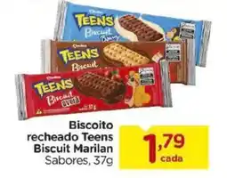 Carrefour Biscoito recheado Teens Biscuit Marilan Sabores, oferta