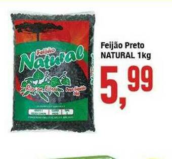 Rede Economia Feijão Preto Natural oferta