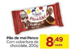 Carrefour Pão de mel Panco Com cobertura de chocolate, oferta