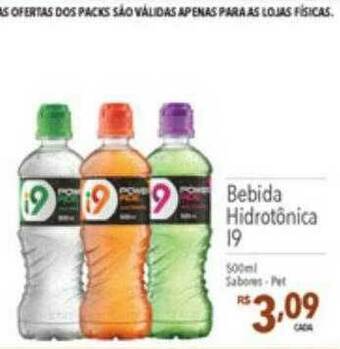 Supermercados Condor Bebida Hidrotônica I9 oferta