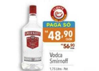 Supermercados Condor Vodca Smirnoff oferta