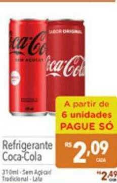 Supermercados Condor Refrigerante Coca-cola oferta