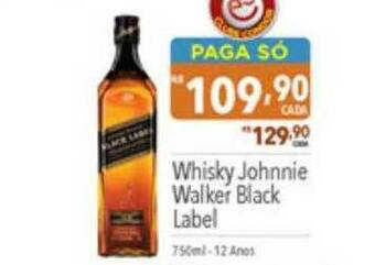 Supermercados Condor Whisky Johnnie Walker Black Label oferta