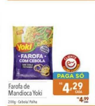 Supermercados Condor Farofa De Mandioca Yoki oferta