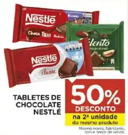 Carrefour Tabletes de chocolate nestlé oferta